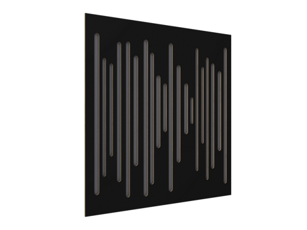 Panele akustyczne Vicoustic Wavewood Ultra Lite Black Matte